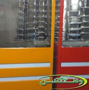 فر ساندویچی رنگی سه کاره