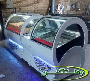 تاپینگ‌ فالوده‌ و بستنی‌ طرح‌ ایتالیایی